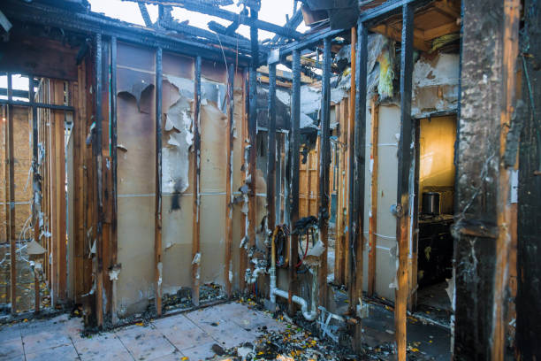 Professional Emergency Fire Cleanup technician working in Blackwood, NJ